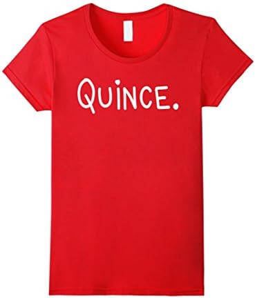 Womens Quince Birthday Shirt - Quinceanera - Camisa de Quinceanera Medium Red