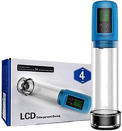 LQEYDG Electronic Peňňis Pump LCD Display Vacuum Pump Peňňis Enlargement Enlarger Extender Automatic Suction Pump Male LQEYDG