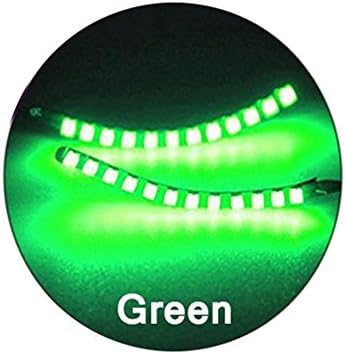 BOXMO LED Lashes Interactive Eyelashes Light,Shining Charming for Party,Bar,NightClub,Concerts,Birthday,Halloween,Christmas Ornament;Music Control Mode And Switch Mode (Green)