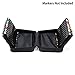 BTSKY 40 Slot Carrying Marker Case Holder -Canvas Zippered Markers Organizer for Primascolor Marker and Copic Sketch Marker (Black)