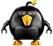LEGO Angry Birds Movie Black Bird Minifigure - Bomb Bird (75825)