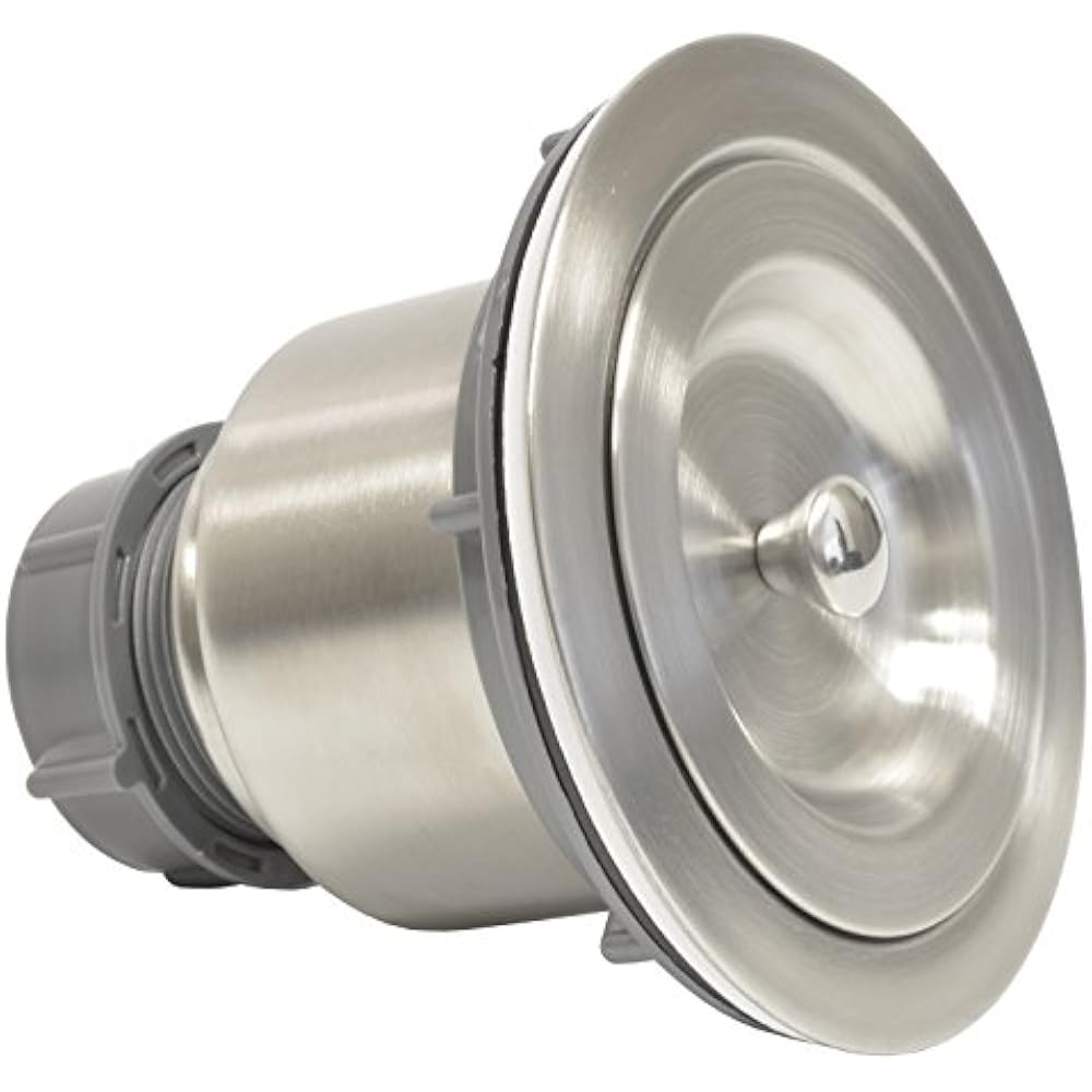 Extra Deep Cup Sink Basket Strainer With Sealing Lid, 304 Stainless