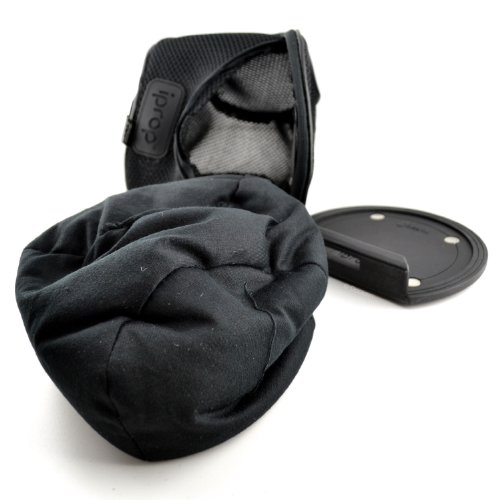 iPad Bed & Lap Stand by iProp; Bean Bag Universal Tablet Holder for iPad 1/2/3/4, Mini, Air, Android and Windows Tablets, eReaders (Black)