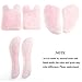 CCbeauty Facial Guasha Massage Tool Natural Rose Quartz Gua Sha Board SPA Acupuncture Therapy Treatment Scraper,3 Pcs