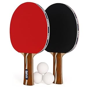 Amazon.com : Duplex 6 Star Ping Pong Paddle Set of 2 Table