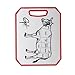 Guy Fieri Non-Slip Cutting Board with Cow Image (11