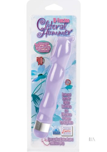 10 Function Clitoral Hummer Purple