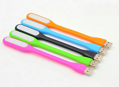 Multicolour Flexiable Portable Mini USB Lamps Led Light for Laptop Computer Keyboard Nightlight (5)
