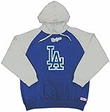 MLB Los Angeles Dodgers Men's Big Logo Pullover Hood