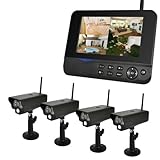 Koolertron Wireless WiFi IP Internet Surveillance Camera Built-in Microphone With Phone Remote Monitoring Support Pan Tilt Free DDNS P2P Smartphone 2-Way/ Dual Audio Webcam 10 IR LED Night Vision 300k Pixels