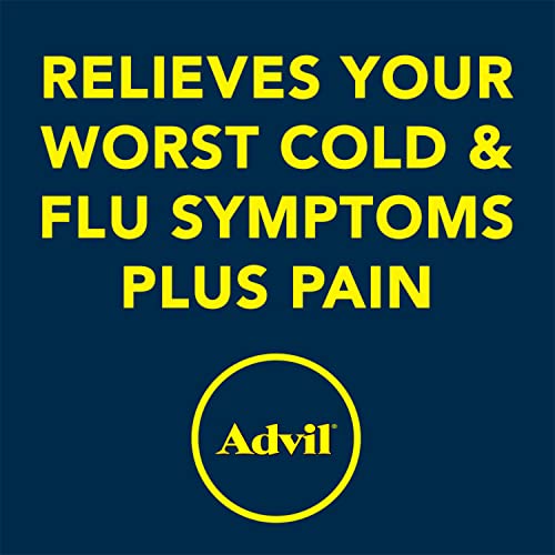 Advil Multi Symptom Cold and Flu Medicine, Cold Medicine for Adults
