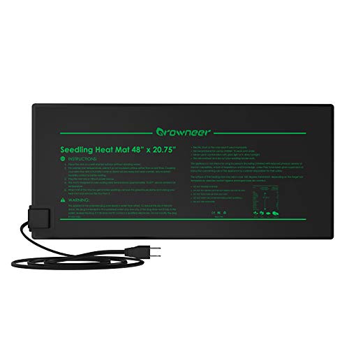 GROWNEER 48" x 20.75" Multifunction Waterproof Seedling Heat Mat Warm Heating Pad