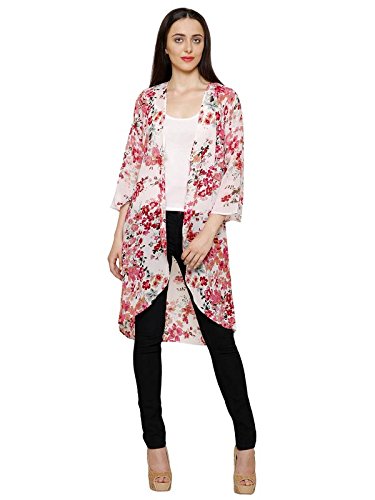 2day women's georgette long shrug (pack of 2)