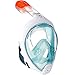 ME MARTIAN ELITE Tribord/Subea Easybreath (New Version) Full Face Snorkel Mask with Waterproof earplug, Enhanced Anti-Fog and Anti-Leak