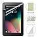 TabSuit174; 3 Pack Ultra-Clear of High Definition (HD) Screen Protectors for Dragon Touch A93, KingPad K90, Astro Tab A924 and more 9'' Android Tablets