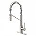 Kraus KPF-2630SS Modern Mateo Single Lever Commercial Style Kitchen Faucet, Stainless Steel