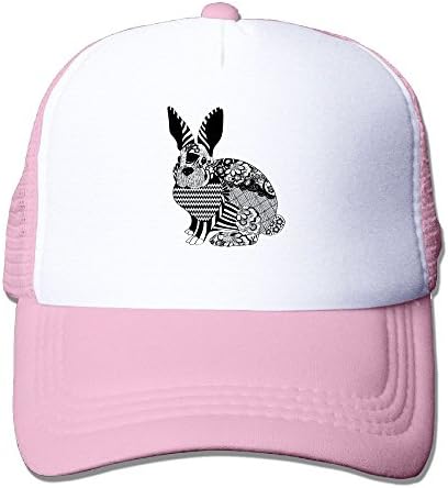 Rabbit Animal Abstract Mesh Unisex Snapback Baseball Trucker Hats