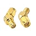 onelinkmore SMA Male Coax Adapter SMA Male to Female Antenna FPV Adapter for FPV Race RX5808 Fatshark Goggles Wi-Fi Antenna/Signal Booster/FPV Drone Controller Transmitter WiFi Router Pack of 2