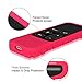 Fintie Protective Case for Apple TV 4K/ HD Siri Remote (1st Gen) - Honey Comb Lightweight Anti Slip Shockproof Silicone Cover for Apple TV 4K 5th 4th Gen Siri Remote Controller, Magenta