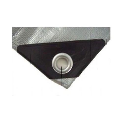10' x 20' Heavy Duty Silver/Black Waterproof UV Blocking 10 Mil Poly Tarp