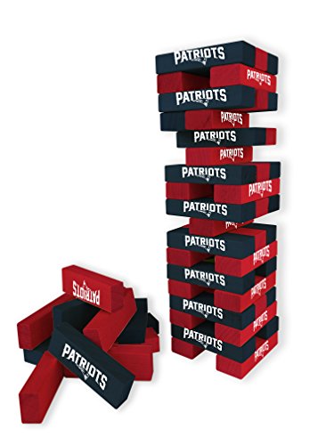 Wild Sports NFL New England Patriots Table Top Stackers Game