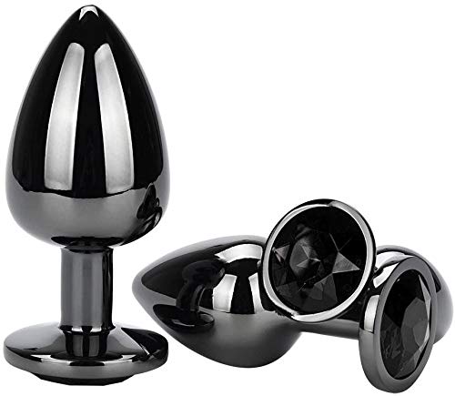 SE-Xuality-prodotti-adulti-3-pezzi-rotonda-base-sagomata-con-gioielli-nascita-di-pietra-Buttkatharivaanalkatharivaplay-Rose-Jewel-SE-X-elettrico-Massaggiatori-Nero