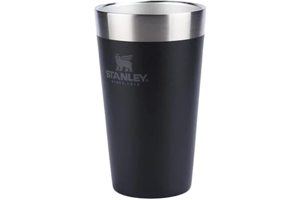 Stanley - Copo de cerveja isolado, copo empilhável Stay Chill de 473 ml, para bebidas quentes ou frias