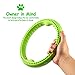 Fluffy Paws Dog Chewing Ring - Soft Rubber Ring Dental Chewing Teething Biting Chasing Training Toy for Small and Medium Dog Puppy - 10