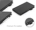Sony Xperia Z3 Compact Tablet Case Cover, WWW Premium Leather Case Stand Cover with Card Slots, Pocket, Elastic Hand Strap and Stylus Holder for Sony Experia Z3 Compact Tablet Black (With Auto Wake/Sleep Feature)