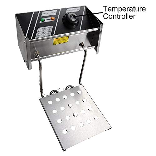 WeChef 6L 2500W Countertop Electric Single Large Tank Deep Fryer Basket French Fry Commercial Restaurant Kitchen Home - Thumbnail 3