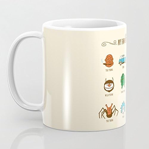 My Favorite Things Coffee Mug 11 oz