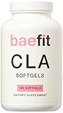 Baefit CLA: Natural Weight Loss Supplement. 1000mg of Non-GMO Safflower Oil.180 Softgels.