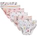 Boboking Baby Soft Cotton Panties Little Girls'Briefs Toddler Underwear (Pack of 6) 2-3 T, Mermaid Mixed