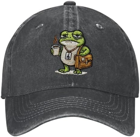 Frogs Hat Man I Love Frogs Hat Men Baseball Cap Adjustable  display picture 3