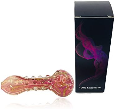 Handmade Glass High Art Pipe with Storage and Fast Shipment