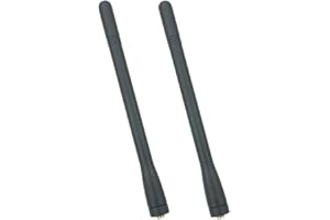 VINEYUAN KRA27 Replacement Antenna VHF 136-174mHz Helical Antenna for Kenwood NX-200 NX-5200 TK2140 TK2160 TK2170 TK5210 TK5220 Radio(2 Pack)