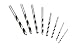 Fisch FSF-328094 3 - 10mm Set of Chrome Vanadium Brad Point Drill Bits, 8-Piece