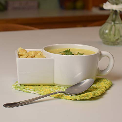 Soup and Cracker Mug or Cereal Bowl Set of (2) - Thumbnail 4