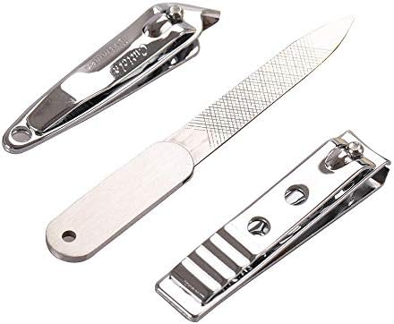 nail clippers and tweezers