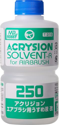 GSI クレオス(GSI Creos) アクリジョン専用 エアブラシ用うすめ液改 250ml ホビー用塗装用品 T315