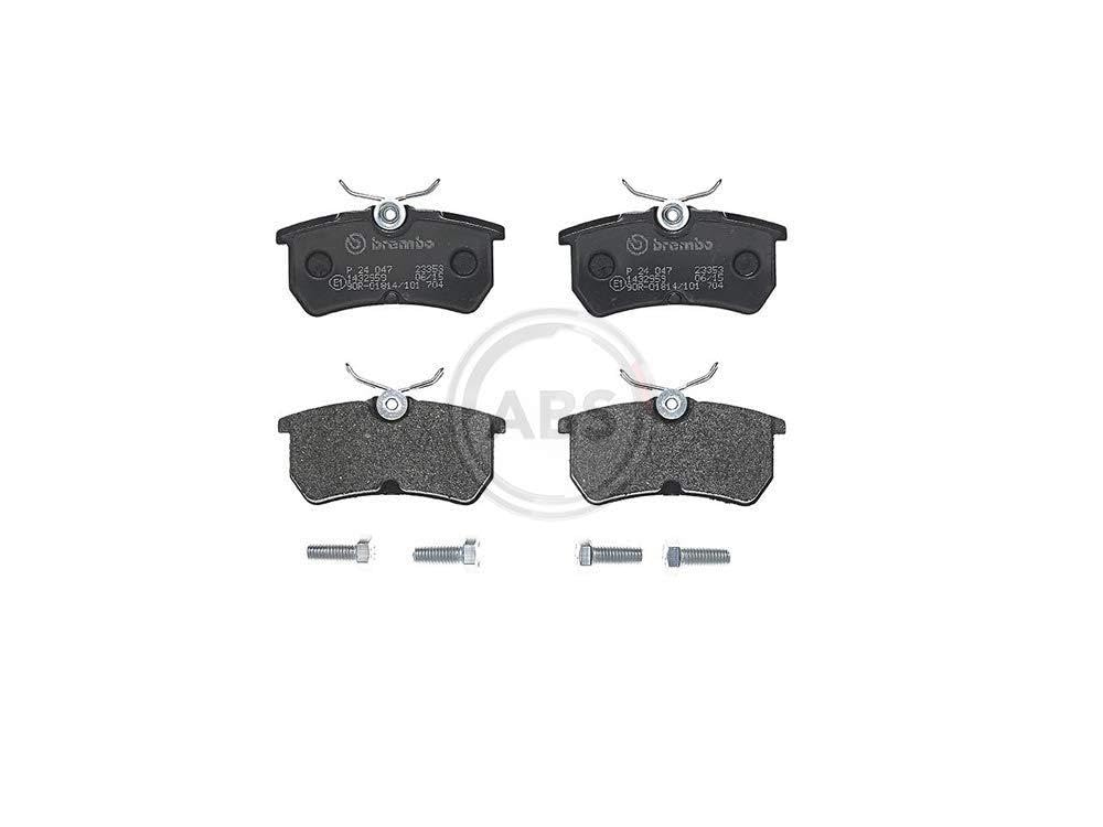 Brembo P24047 Rear Disc Brake Pad - Set of 4