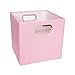 JJ Cole Heather Storage Box, 11-Inch, Pink