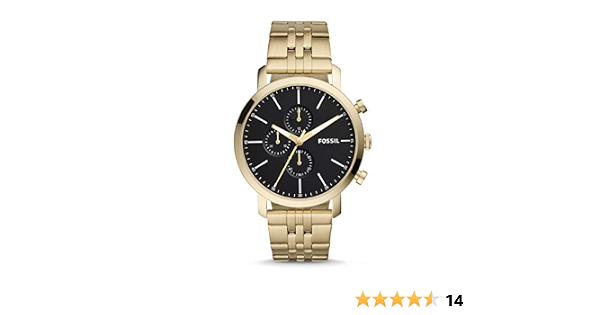 Fossil Luther Chronograph Gold-Tone 