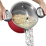 Gotham Steel 5 Quart Stock Pot Multipurpose Pasta