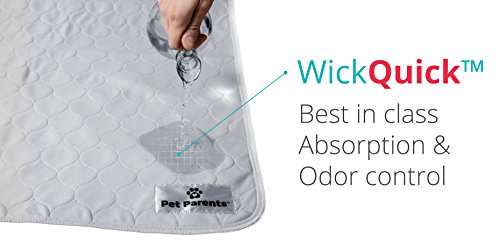 image for Pet Parents Washable Dog Pee Pads (2pack) of 34x36