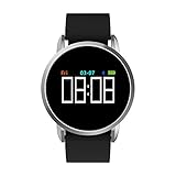 Fitness Tracker Watch, Collasaro Cpro Bluetooth Sports Fitness Watch Waterproof with Heart Rate and Blood Pressure Monitor, Pedometer, Smart Watch for iOS iPhone & Android Smartphone