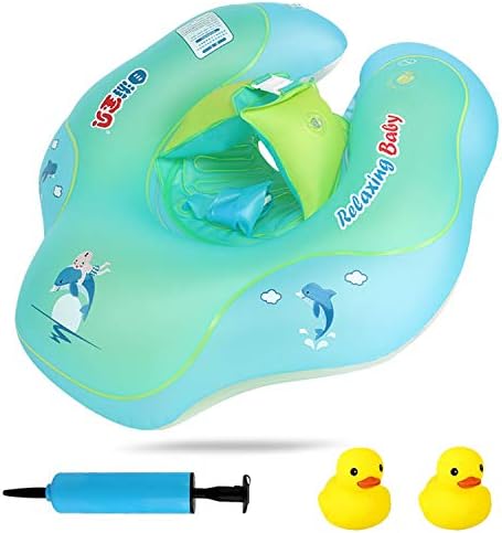 MALOMME Baby Pool Float, Baby Pool Floats Inflatable Swimming Pool Float for Kids Children Waist Float Ring Pool Toys Swimming Pool Accessories for The Age of 3 - 6 Months S