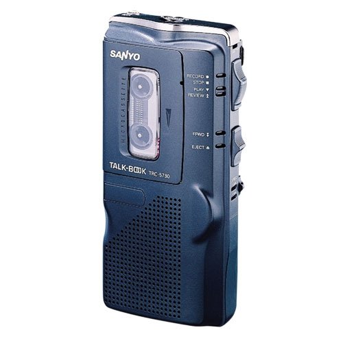 Sanyo-TRC-5730-Microcassette-Recocrder-w-Slide-Control