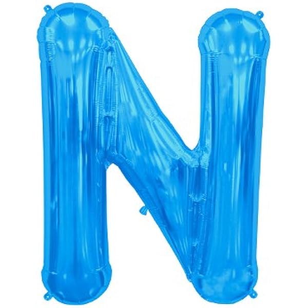 Northstar Blue Letter N 16 Home Kitchen Amazon Com