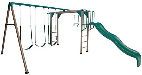 lifetime monkey bar adventure swing set canada